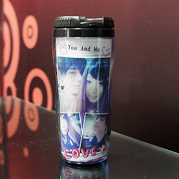 環保曲線杯-油畫布-情侶篇